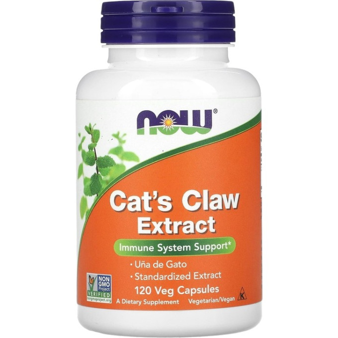 NOW Cat's Claw Extract 334 мг - 120 капсул NS4628